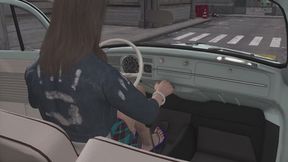 1967 VW Beetle Cranking Template - Lady T in Flip Flops 1080p