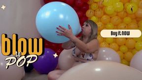 Carla Blow to Burst Blue U16" for Fun
