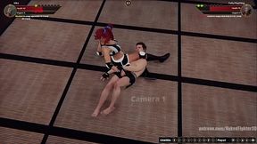 Gigi VS Polly Plaything (Naked Fighter 3D)