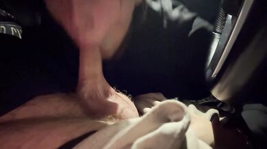 She begged me to stop the car so she could deepthroat me messy and sloppy