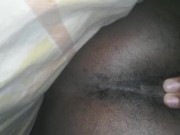 caught playing with BBC and ass