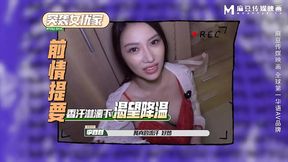 Busty Asian chick slammed by five big dicks &mdash;  covered in cum