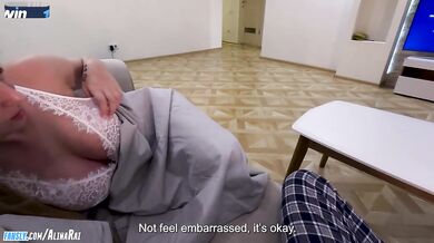 Stepmom doesn't stop and wants more sex