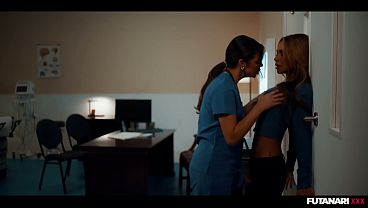 Real Life Futa Girls - Lesbian Nurse Fucks Big Tits Patient Ava Amira