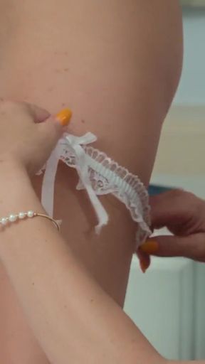 BRIDE4K. Babe cheated on her future husband on her wedding day   Clip 2
