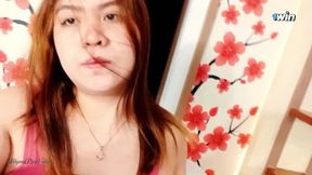 Pinay nag-fifinger habang kavideo call ang isang lucky fan - filipina porn video