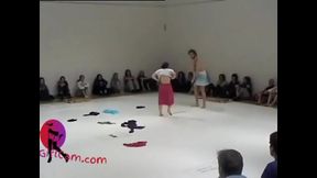 Girl Dances Seductively Naked in Erotic Art Video