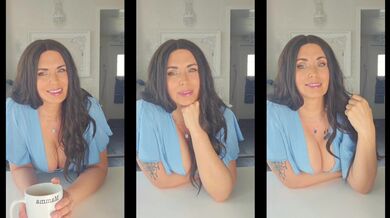 Kompisens mamma får bbc för första gången och squirtar