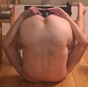 Hot Gay Noface Twink X Takes Huge Fist Toy up His Ass