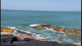 BAREBACK ON THE TRAIL OF PINHO BEACH BALNEARIO CAMBORIU