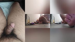 solo masturbation & tasting my own cum – hot solo fun pt 2