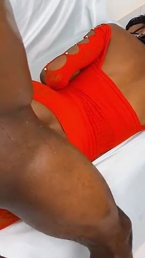 Petite Ebony Amateur Mera Monster Cock Experience!