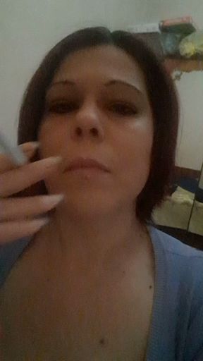 Sexy smoker