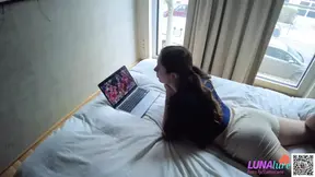 Roommate Seduced Her Neighbour While Watching Football