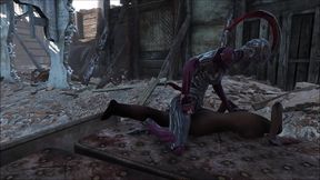 Horny Fallout 4 Nemesis Fucks Monster In Steamy 3D Hentai Cartoon Action