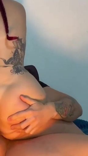 Boxing Training Turned Into Fuck Training! | Camila Gaucho with Anal Plug and Wild Cowgirl