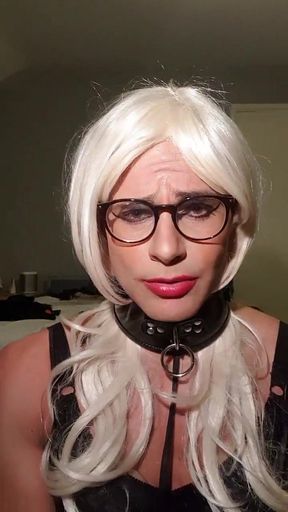 Deep Throat Training in Chastity