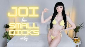 Holly Hardy Gives You JOI and Small Penis Encouragement for Small Dicks Only