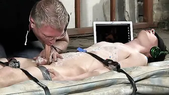 Twink sub craves bondage and anal with dominant daddy