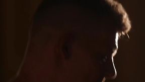 Horny blonde fucked missionary after sensual blowjob