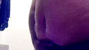 Fat & Wet: Big Man Caught Lackin in the Shower