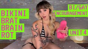 Bikini Brat Brain Rot Virus - Faggot Bitch - Unit 4