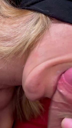 Thrilling moment from &quot;Step mother French milf slut mouth offered to fill with cum loves cock deep throat swallows and&quot;