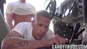 Army Men Fuck Truck Going On An Anal Mission