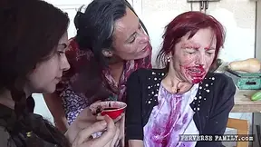 George Uhl, Brittany Bardot And Anna De Ville In Vegetable Craze