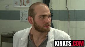 TS Lana Knight plays doctor and fuck her study partner Jonah Marx