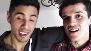 LecheLatinos.com - Adorable Latino couple's rough breeding and POV facial in a wild f