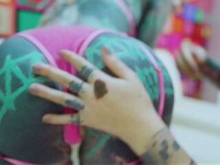 Sexy Pink Underware Hotty Cutie Anal Sex toy Session