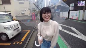 Sweet-glasses Tease on a Lazy Day Savoring Warm Drops in Endless Gulp Bliss -part.1