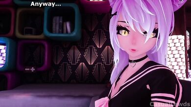 Vtuber Succubus Eats Alive Gushing Choked Halloween Extra VRchat Hentai