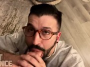 Nick Charms Deepthroats Colt Spence Massive Alpha Cock
