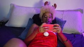 ebony hotties in dirty lesbian sex