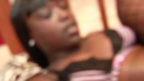 hershey takes bbc creampie in stockings