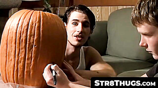 Str8Thugs.com - Billy and Chain having a special treat on a Halloween night in duo play