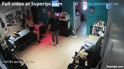 IPCAM  French tattoo artist man fucks his client