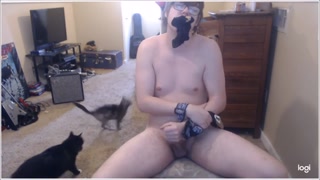 Nerdy self bondage (First time)