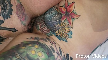 Brazilian tattoed lesbians