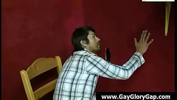 Gay hardcore gloryhole sex porn and nasty gay handjob 05