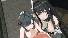 Aether Gazer - Ying Zhao Intimate Sex - 3D Hentai Animations