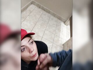 Heather Kane Gets Gas Money for Facial from Stranger in Public Bathroom