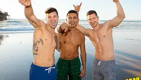 Amateur Temptations ~ Deacon, Asher, and Brysen's BTS Passion - Sean Cody