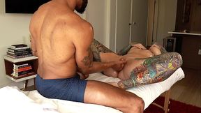 Stressed Bianca Gets Oiled Pussy Massage That Turns Into Deep, Slow Fucking