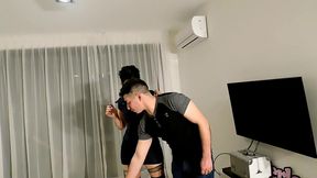 con mi amigo hicimos un trio con un tecnico de tv que no conociamos 1