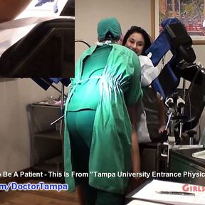 Alexa chang gets gyno exam from doctor in tampa on camera