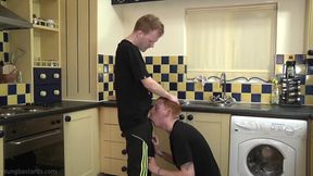 Ginger bitch boy learns his lesson