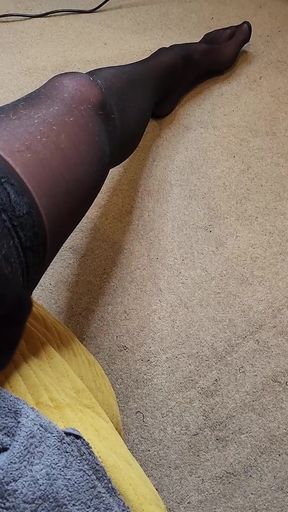 My New Chasity Has a Surprise, I Thought It Wouldn't Go in but It Did - Must Train for the Longer One and Also the Tube